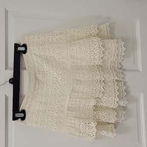 Women's Lace Mini Skirt